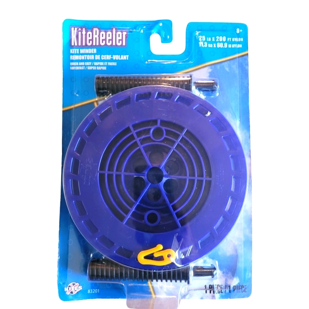 Nwt! Kite Reeler Winder 25lb X 200 Feet